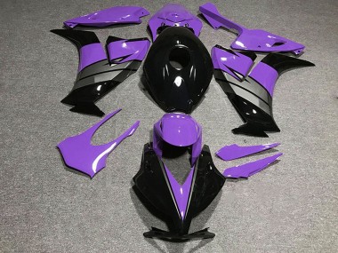 Shop 2012-2016 Honda CBR1000RR Motorcycle Fairings - Purple Grey Glossy Black Canada