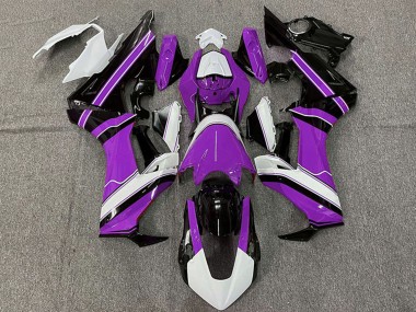 Shop 2017-2023 Honda CBR1000RR Motorcycle Fairing - White Purple Glossy Black Canada