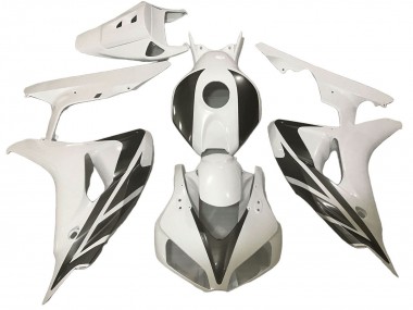 Shop 2006-2007 Honda CBR1000RR Motorcycle Fairings - White Black Stripe Canada