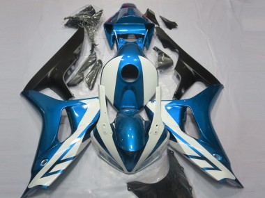 Shop 2006-2007 Honda CBR1000RR Motorcycle Fairings - Blue White Matte Black Canada