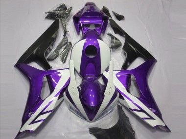 Shop 2006-2007 Honda CBR1000RR Motorcycle Fairings - Purple White Matte Black Canada