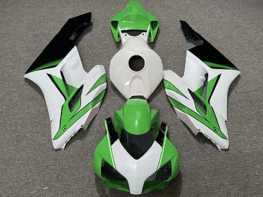 Shop 2004-2005 Honda CBR1000RR Motorcycle Fairings - White Green Glossy Black Canada