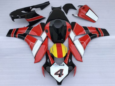 Shop 2008-2011 Honda CBR1000RR Motorcycle Fairings - Red White Yellow Glossy Black Racing Style Canada