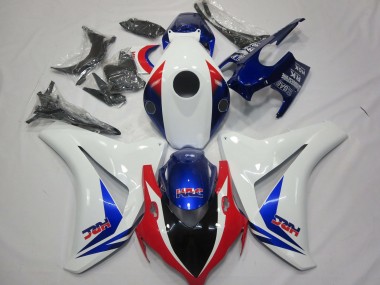 Shop 2008-2011 Honda CBR1000RR Motorcycle Fairing - White Blue Red HRC Canada