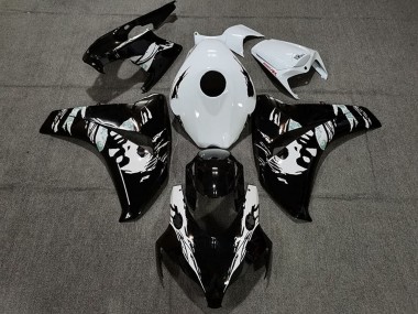 Shop 2008-2011 Honda CBR1000RR Motorcycle Fairings - White Glossy Black Le Mis New Canada