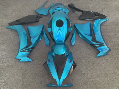 Shop 2012-2016 Honda CBR1000RR Motorcycle Fairings - Light Blue Glossy Black Style Canada