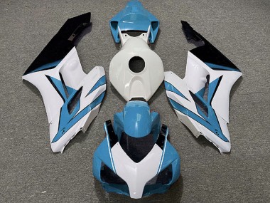 Shop 2004-2005 Honda CBR1000RR Motorcycle Fairings - Light Blue White Glossy Black Canada