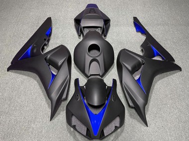 Shop 2006-2007 Honda CBR1000RR Motorcycle Fairings - Matte Black Blue Canada