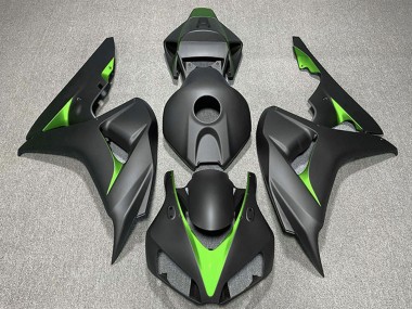 Shop 2006-2007 Honda CBR1000RR Motorcycle Fairings - Matte Black Green Canada