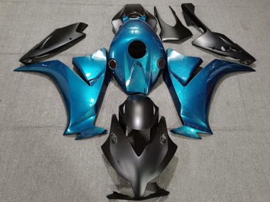 Shop 2012-2016 Honda CBR1000RR Motorcycle Fairings - Blue Matte Black Canada
