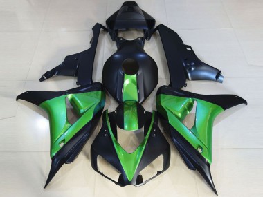 Shop 2006-2007 Honda CBR1000RR Motorcycle Fairings - Green Matte Dark Blue Canada