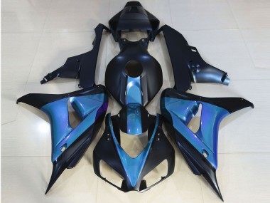 Shop 2006-2007 Honda CBR1000RR Motorcycle Fairings - Light Blue Matte Dark Blue Canada