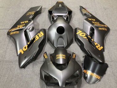 Shop 2004-2005 Honda CBR1000RR Motorcycle Fairings - Matte Grey Gold Repsol Canada