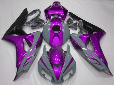 Shop 2006-2007 Honda CBR1000RR Motorcycle Fairings - Nardo Grey Purple Matte Black Canada