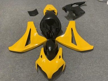 Shop 2008-2011 Honda CBR1000RR Motorcycle Fairings - Yellow Glossy Black Canada