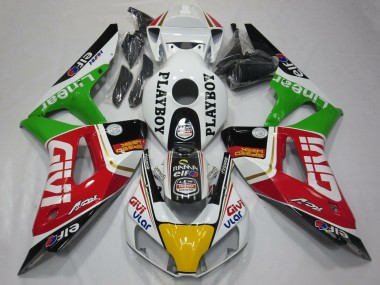 Shop 2006-2007 Honda CBR1000RR Motorcycle Fairings - White Red Green Yellow Black Givi PlayBoy Canada