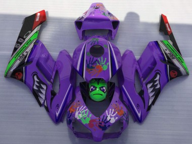 Shop 2004-2005 Honda CBR1000RR Motorcycle Fairings - Purple Green Black Red Shark Canada