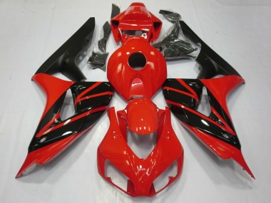Shop 2006-2007 Honda CBR1000RR Motorcycle Fairings - Red Glossy Black Matte Black Canada