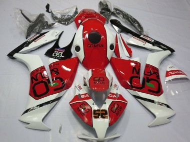 Shop 2012-2016 Honda CBR1000RR Motorcycle Fairings - White Red Go&Fun Canada