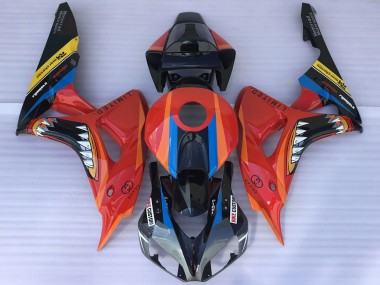 Shop 2006-2007 Honda CBR1000RR Motorcycle Fairings - Red Blue Yellow Glossy Black Shark Canada