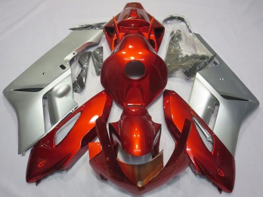 Shop 2004-2005 Honda CBR1000RR Motorcycle Fairings - Silver Red Canada