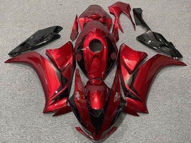 Shop 2012-2016 Honda CBR1000RR Motorcycle Fairings - Red Glossy Black Style Canada
