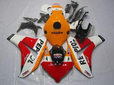 Shop 2008-2011 Honda CBR1000RR Motorcycle Fairings - Orange White Red Glossy Black Repsol HRC Canada