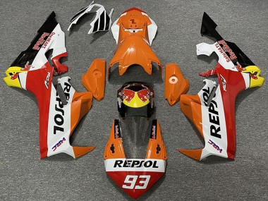 Shop 2017-2023 Honda CBR1000RR Motorcycle Fairings - Orange White Yellow Red Glossy Black Red Bull Repsol 93 Canada