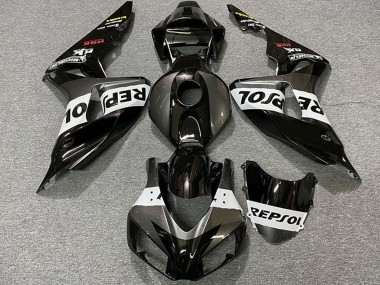 Shop 2006-2007 Honda CBR1000RR Motorcycle Fairings - Grey White Glossy Black Repsol Canada