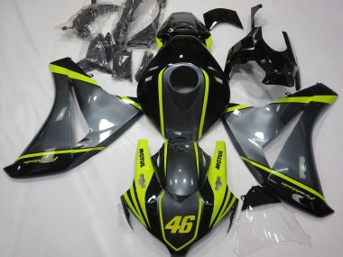 Shop 2008-2011 Honda CBR1000RR Motorcycle Fairings - Grey Yellow Glossy Black 46 Canada