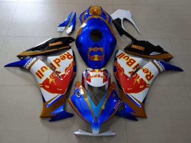 Shop 2012-2016 Honda CBR1000RR Motorcycle Fairings - White Blue Gold Red Bull Canada