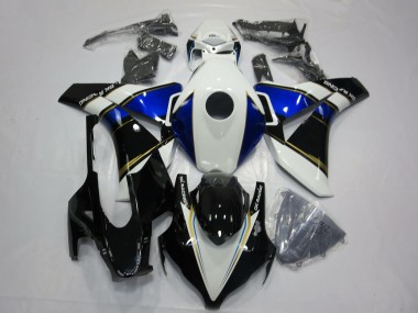 Shop 2008-2011 Honda CBR1000RR Motorcycle Fairings - White Blue Gold Glossy Black Canada