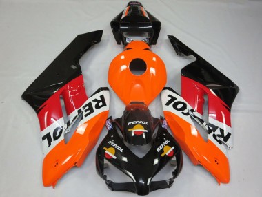 Shop 2004-2005 Honda CBR1000RR Motorcycle Fairings - Orange White Red Glossy Black Repsol Canada