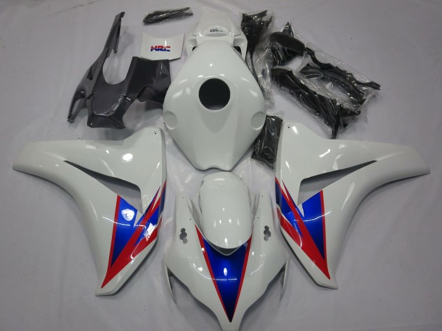 2008-2011 Honda CBR1000RR Motorcycle Fairings - White Blue Red Canada