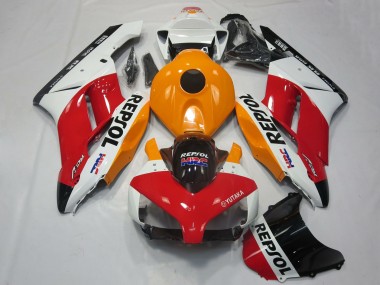 Shop 2004-2005 Honda CBR1000RR Motorcycle Fairings - White Orange Red Glossy Black Repsol HRC Canada