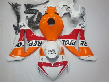 Shop 2008-2011 Honda CBR1000RR Motorcycle Fairings - Orange White Red Glossy Black Repsol Canada