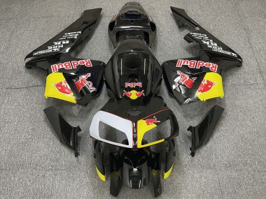 Shop 2005-2006 Honda CBR600RR Motorcycle Fairings - Black Yellow White Red Bull Canada