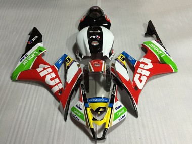 Shop 2007-2008 Honda CBR600RR Motorcycle Fairings - White Red Green Yellow Glossy Black Givi 6 Canada