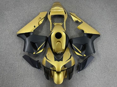 Shop 2003-2004 Honda CBR600RR Motorcycle Fairings - Gold Matte Black Canada