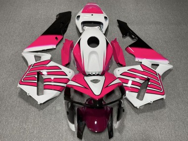 Shop 2005-2006 Honda CBR600RR Motorcycle Fairings - White Pink Wings Canada