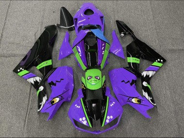 Shop 2013-2023 Honda CBR600RR Motorcycle Fairings - Purple Green Blue Glossy Black Shark Canada