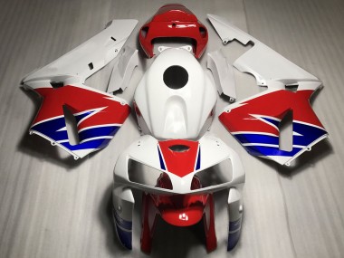 Shop 2005-2006 Honda CBR600RR Motorcycle Fairings - White Red Blue Canada