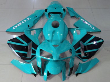 Shop 2005-2006 Honda CBR600RR Motorcycle Fairings - Teal OEM Style Canada