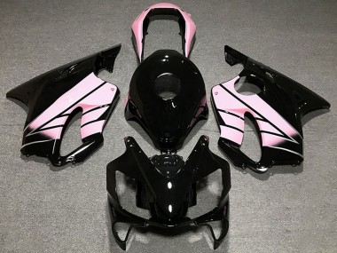 Shop 2004-2007 Honda CBR600 F4i Motorcycle Fairings - Pink Glossy Black Canada