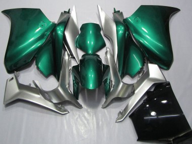 Shop 2010-2016 Honda VFR 1200 Motorcycle Fairings - Silver Seafoam Green Canada