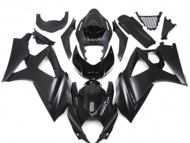 Shop 2007-2008 Suzuki GSXR 1000 Motorcycle Fairing Kits - Glossy Black Matte Black Canada
