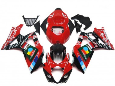 Shop 2007-2008 Suzuki GSXR 1000 Motorcycle Fairings - Red Black Blue White Yellow Canada