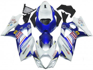 Shop 2007-2008 Suzuki GSXR 1000 Motorcycle Fairings - White Blue Red Yellow Canada