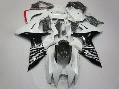 Shop 2011-2024 Suzuki GSXR 600 / GSXR 750 Motorcycle Fairings - White Glossy Black Red Canada