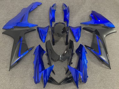 Shop 2011-2024 Suzuki GSXR 600 / GSXR 750 Motorcycle Fairings - Blue Black Grey Canada